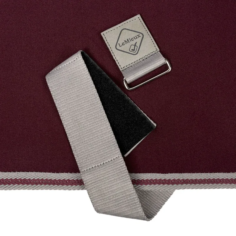 LeMieux Arika Jersey-Tek Rug in Burgundy-6